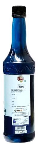 9AM 9am Blue Curacoa Mocktail Syrup 1000ml
