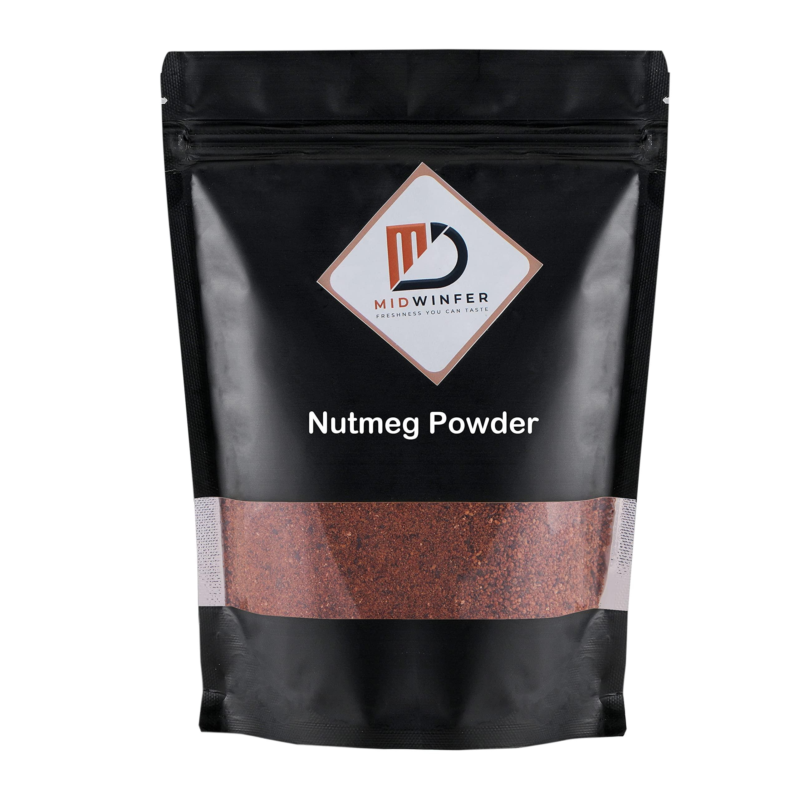 Midwinfer Midwinfer Nutmeg (Jaiphal Jathikka) Powder 250g Organic Nutmeg Powder