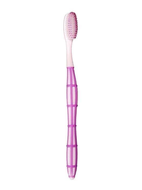 TOOTHBERRY INDIA PRIVATE LIMITED LOTUS BRUSH Flex with Soft Grade Bristles | Ultra Soft Toothbrush | (Pack of 8)