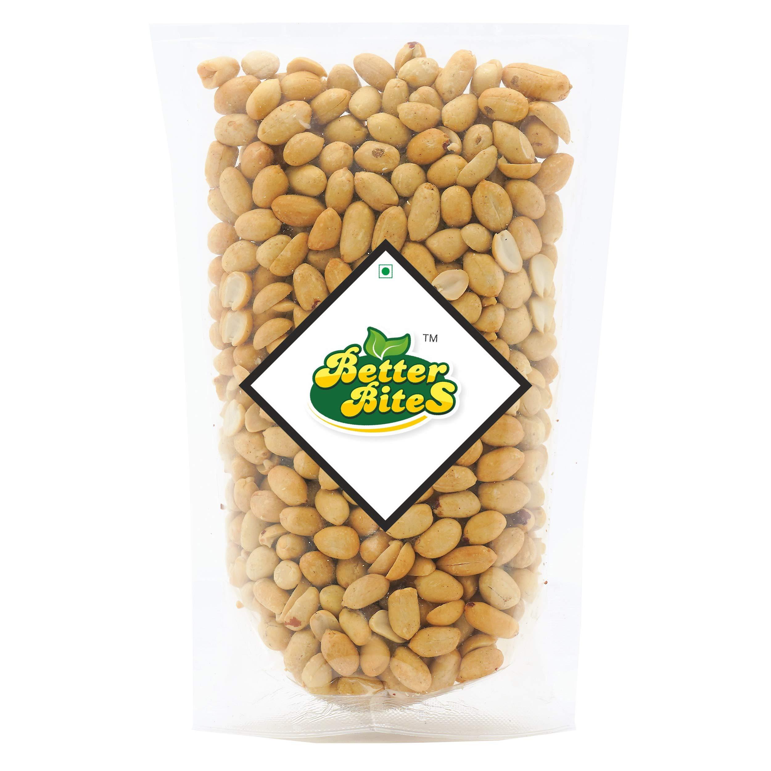 BETTER BITES better bites unsalted roasted PEANUT -250g [skin removed]