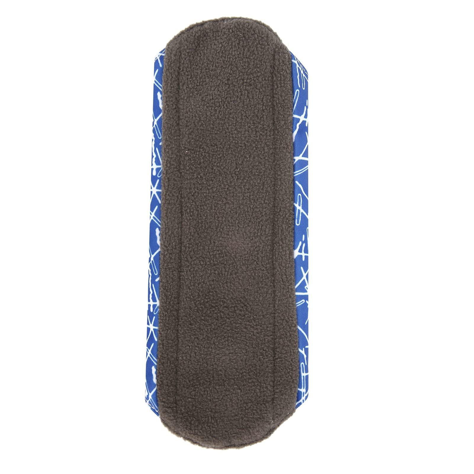 Jingyig Cloth Pad, Bamboo Charcoal Printed Cloth Menstrual Pads for Women for Women's Menstrual Period(L code)