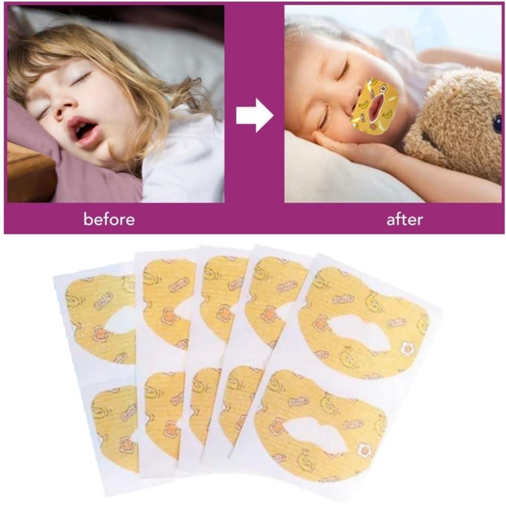 Kofati Anti-Snoring Sticker non-woven fabric Anti-Snoring Sticker Mouth Correction Sticker Mouth Tape for Sleeping,Kids Sleep Strips, Mouth Strips for Sleeping,for Children Adult Night Sleep(30 pcs)