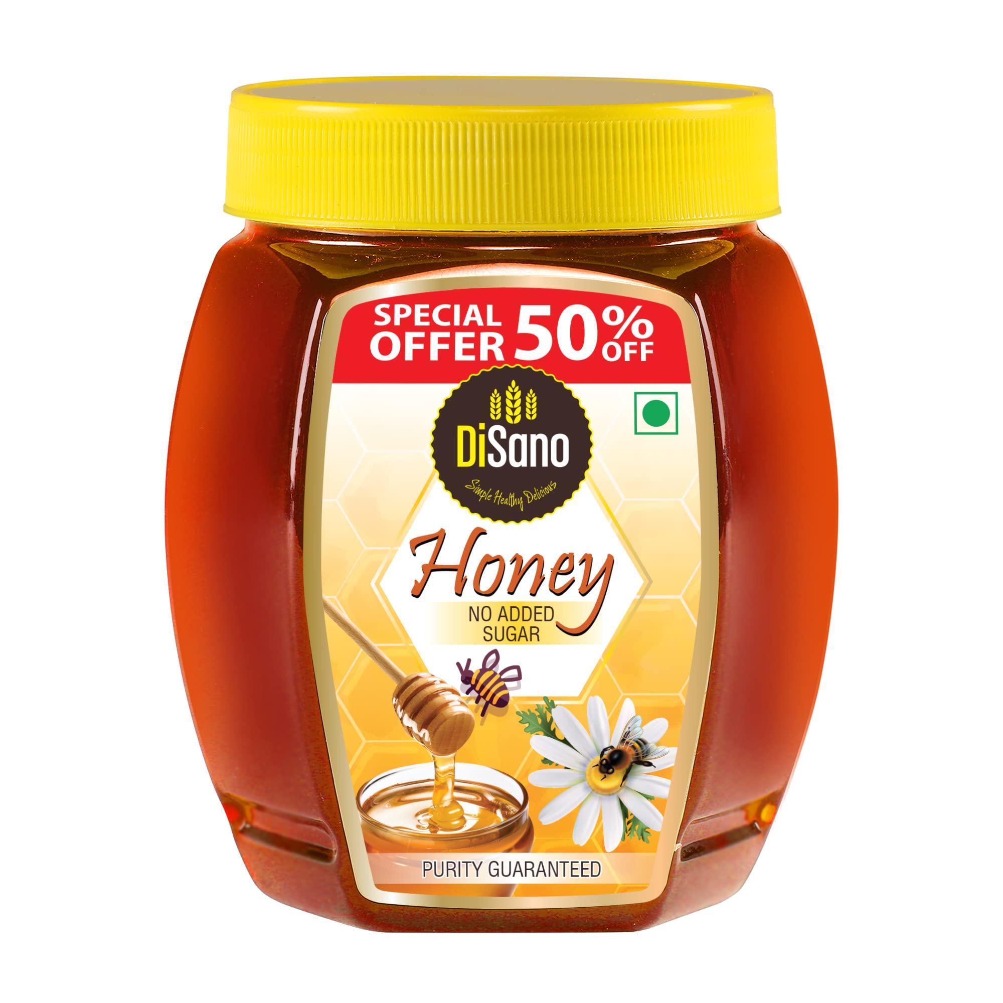 DISANO Disano Peanut Butter Crunchy 924g & DiSano Pure Honey 1Kg (Pack Of 1)