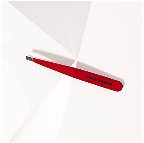 Tweezerman Tweezerman Stainless Steel Slant Tweezer, Signature Red