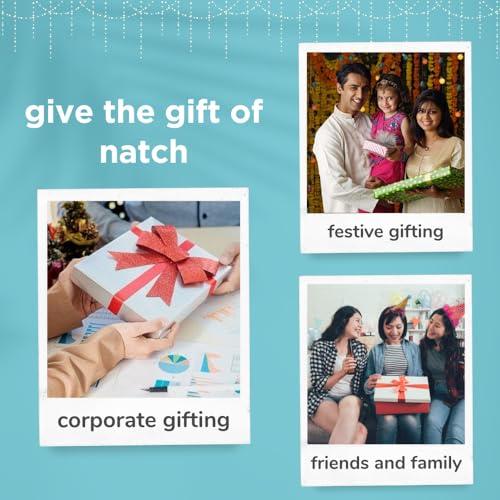 natch Natch Chickpea Puffs & Popped Chips Variety Pack, Popped Chips Barbecue, Garlic & Herb, Puff Barbecue, Vegan Cheddar, Hot Chilli, Smoky Chipotle, Rich in Fiber & Protein (Pack of 6)