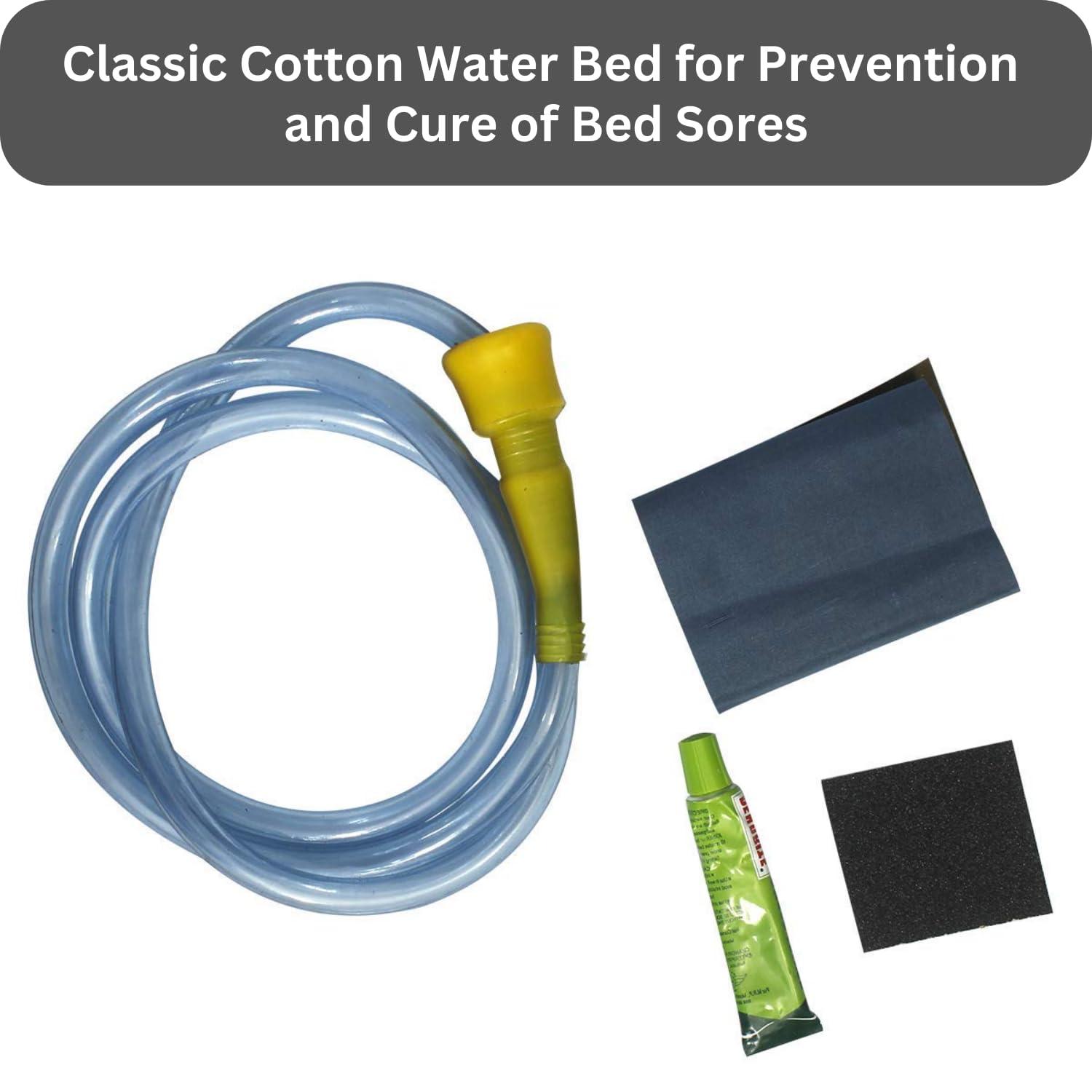 ARRPIT CARE ARRPIT CARE Polyvinyl Chloride Water Bed For Bed Sores Prevention For Bed Ridden Patient And In Long Term Hospitalization, Standard, Multicolored