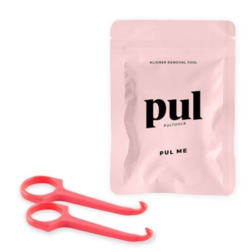 The Pultool Clear Aligner Removal Tool for Invisalign Removable Braces by The Pultool\' (Pink)