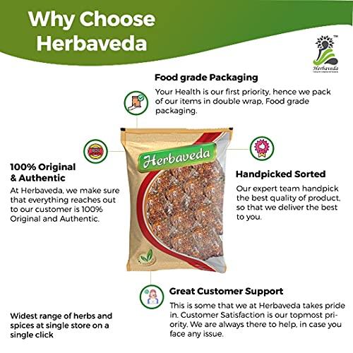 LEANBEING Herbaveda- Gond chuara 100g | Dates gum | khajoor gond | Gond chuhara