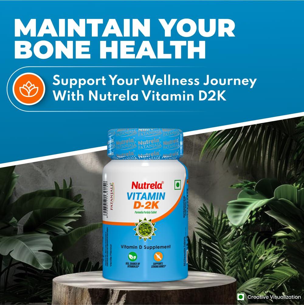 NUTRELA Nutrela VIT D2K 60 TAB VITAMIN
