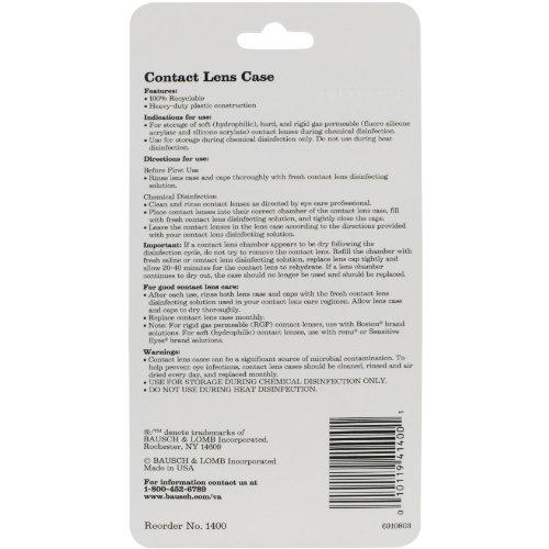 Bausch & Lomb Sight Savers Contact Lens Case (Blue)