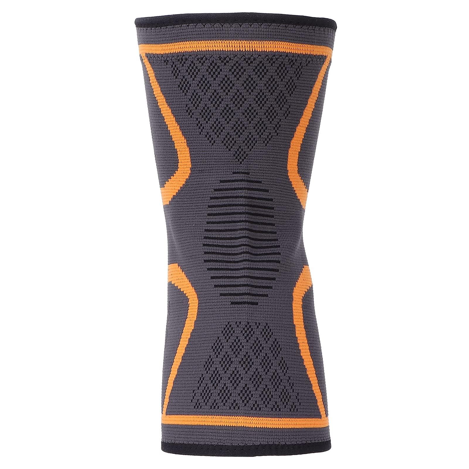 Shanrya Professional Knee Brace, Knee Wraps Patella Stabilizer Fit Tightly To Your Knees for Travel for Hiking for Sports for Horseback Riding(XL)