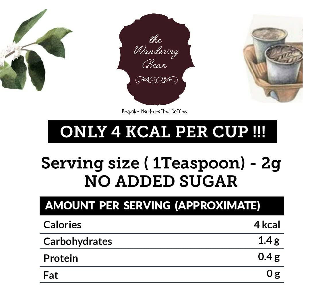 The Wandering Bean The Wandering Bean Blend Rich & Smooth French Vanilla Instant Coffee (40 Grams) Gift Festive, Best Gift Hamper