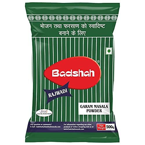 Badshah Badshah Rajwadi Garam Masala Powder/Blended Spices Mix/No Preservatives/For Healthy Delicious & Flavourful/Hygienically Packed / 500 Gram/Pack Of 1 / Indian Spices