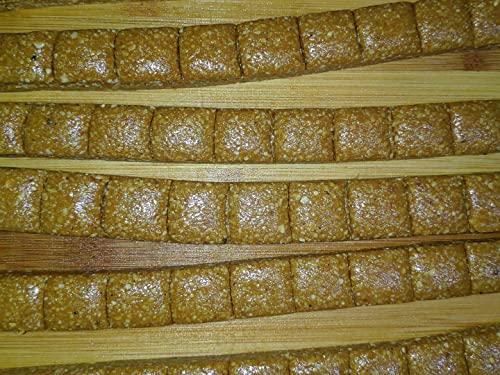 Nutrichik Nutrichik Peanut Burfi - Crushed Peanut Chikki - Manila Mittai - Nilakkadalai barpi - Coco Mittai - 200gm (2 Packs)