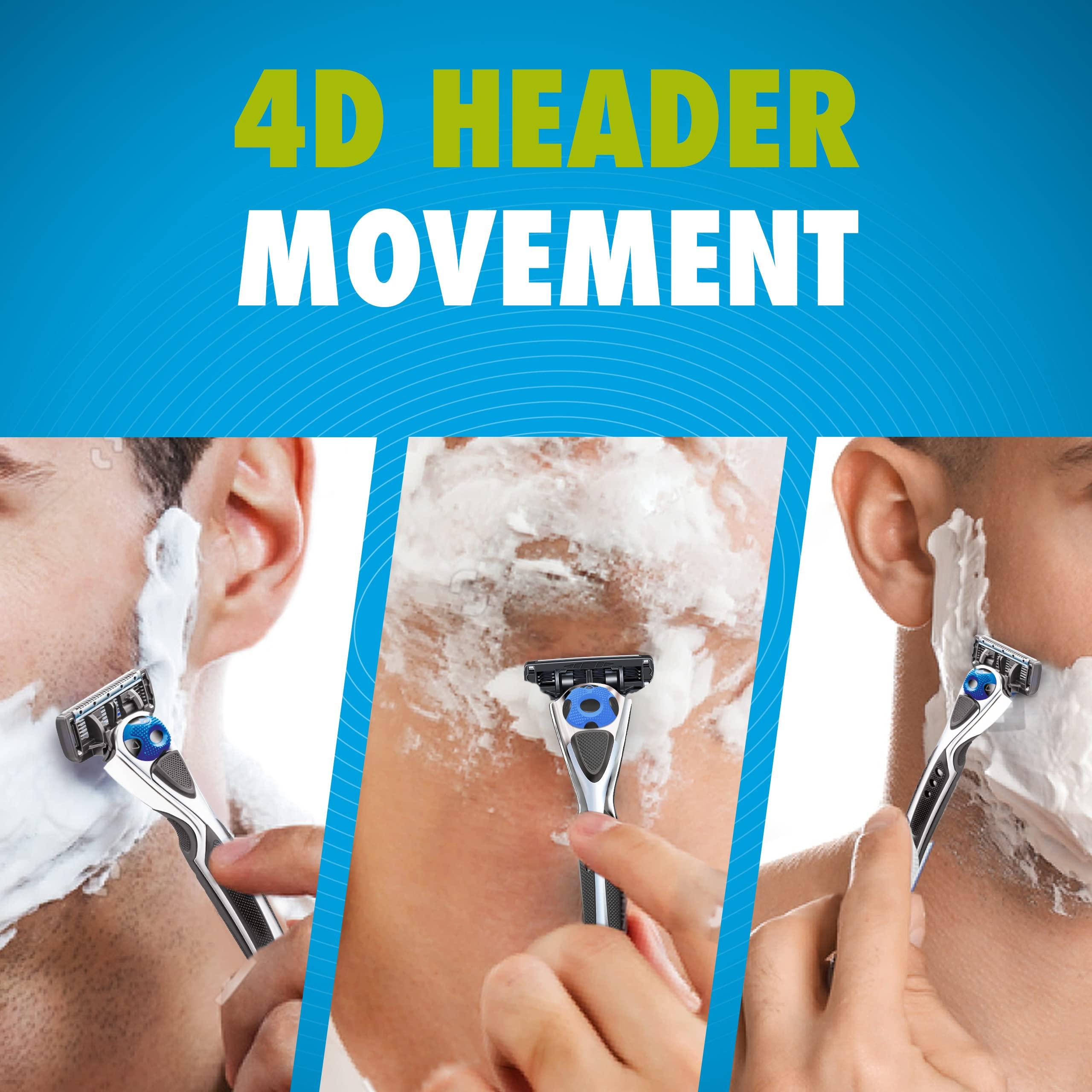 FOGG FOGG Kloze Advance 3, Shaving Razor For Men With 3 Blades (2 Cartridges), Easy & Smooth Shave