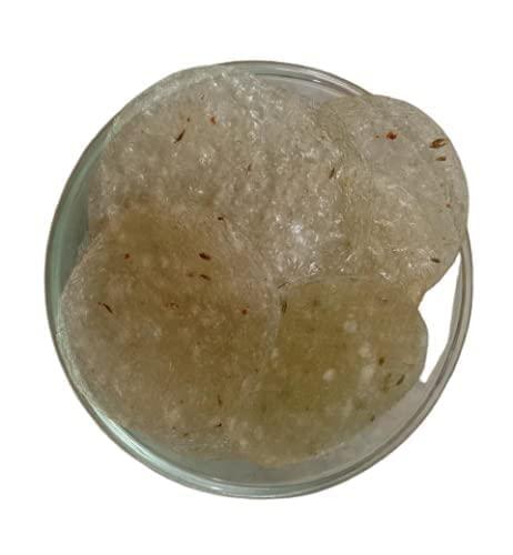 SR Foods SR Foods Ready To Fry Javvarisi Coin Mixed Colour Fryums With Chat Masala | Sabudana Vathal | Sabakki Sandige | Sabakki Vadiyalu ( ) (250g pack Of 3)