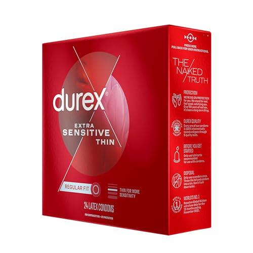 Durex Durex Extra Sensitive Condom, Natural 24 count
