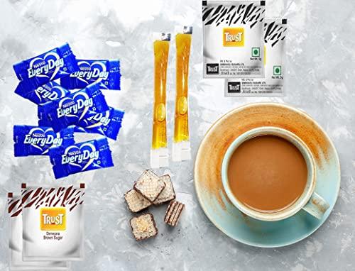 PRO ORGANIC LIFE PRO ORGANIC LIFE Nestle Everyday Dairy Creamer Sachets(3gm.*300)TRUST Brown sugar sachet(5gm.*400)/TRUST White sugar Sachets(5gm.*400)/PRO ORGANIC LIFE Honey Sachets (8gm*40)