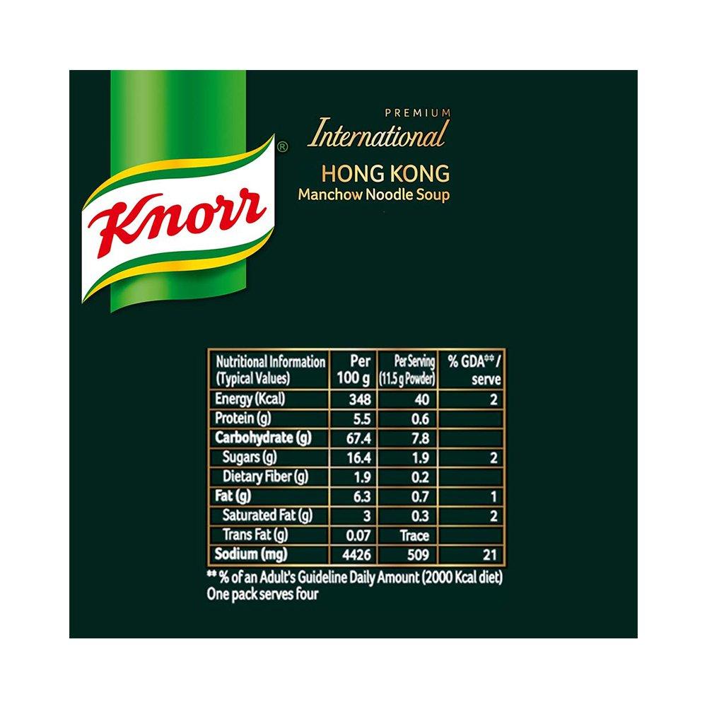 Knorr Knorr Chinese Manchow Noodles Soup, 46g (Pack of 2)