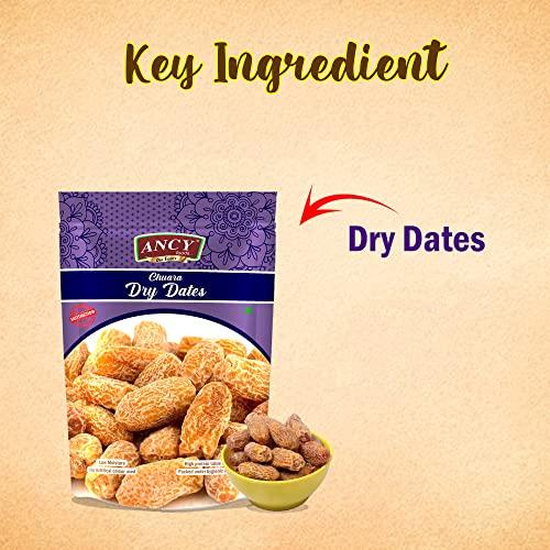 Ancy Ancy Dry Fruit Mall Yellow Dry Dates/Peela Sukha Khajoor (1000 Grams)