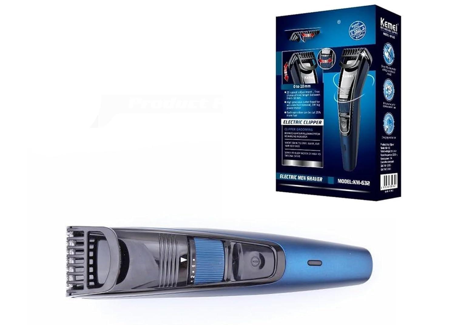 AANTAR THE DIFFERENCE AANTAR THE DIFFERENCE KM-632 Micro-Shaver & Trimmer for Men, Electric Shaver with USB Charging Cable, Runtime 45 Mintues