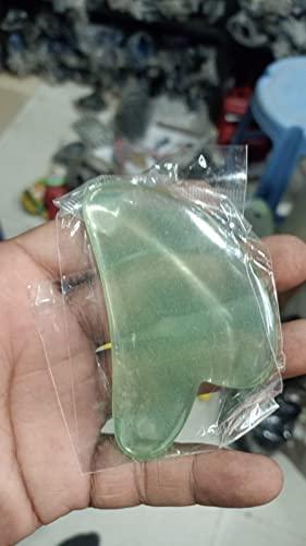 POWEREST POWEREST Plastic Gua Sha Massage Tool for Face Massager Skin Scraping Massager Gua Sha Board for for Face Body Skin Spooning/SPA/Neck Relax/Soft Tissue (GREEN)