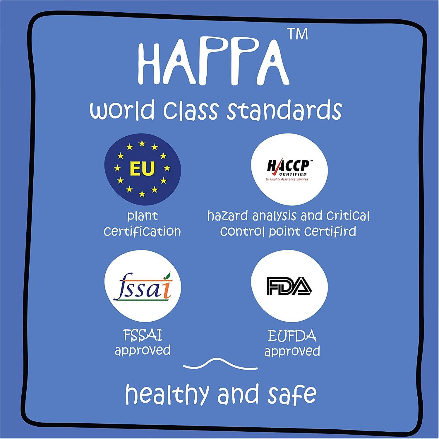 HAPPA Happa Organic, (Apple + Oat Puree), 3 Pouch 100g Each