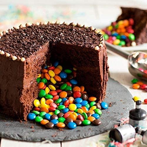 Organic Orchard Organic Orchard Chocolates Candy | Big Size & Multi Coloured Chocolates Buttons | Chocolate Candy | Smooth & Crunchy Chocolate (3Kg)