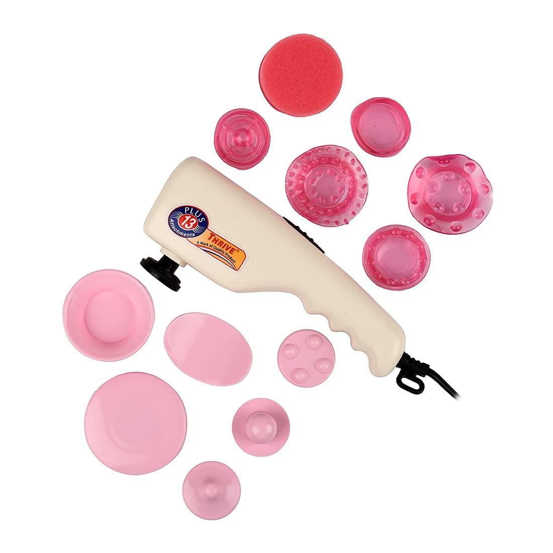 THRIVE Thrive Proffesional Magnetic 13in1 Body Massager(13 PLUS) -EASY TO OPERATE-HEAVY-DUTY MOTOR-RELIABLE FEATURES-DUAL OPERATION-By Tree Fit