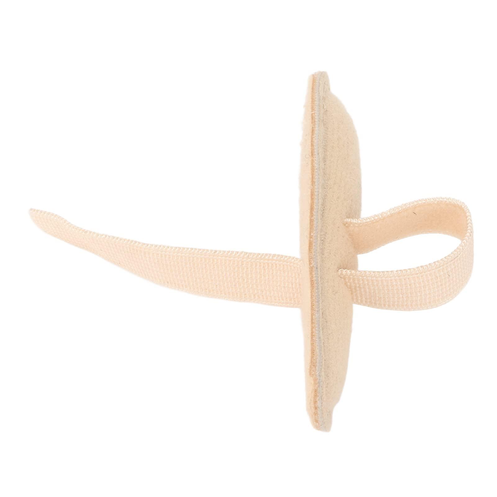 DNEI Toe Cushion, Perfect Fit Toe Buttress Pad Simple Wearing Good Correction for Sleeping (Right)