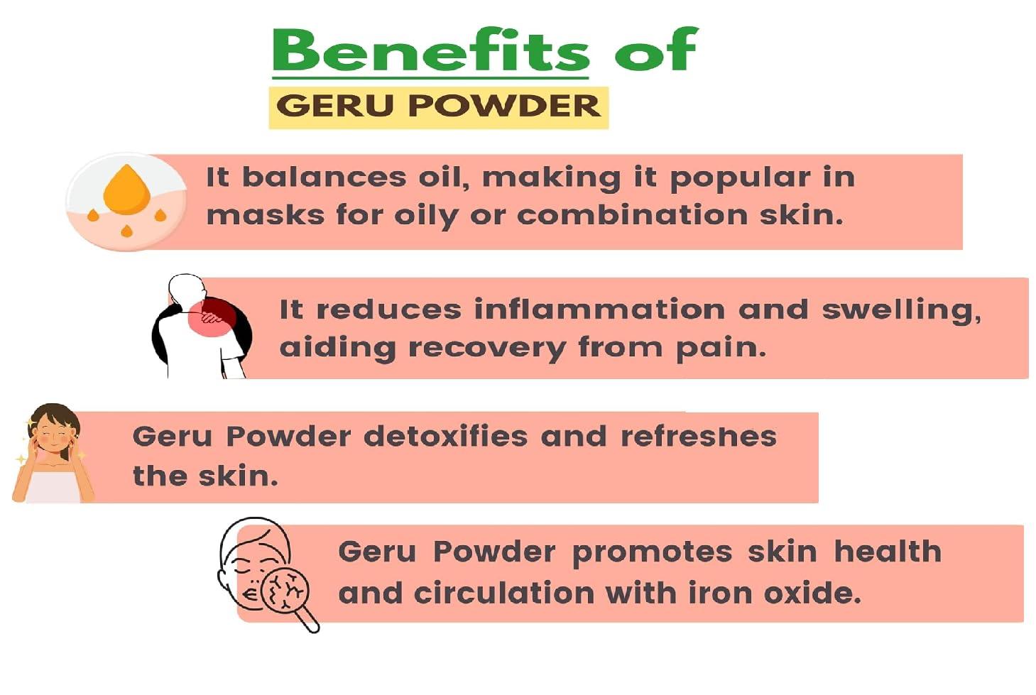 ROTZ ROTZ Geru Powder (Red) Geru Mitti Powder (450 g)