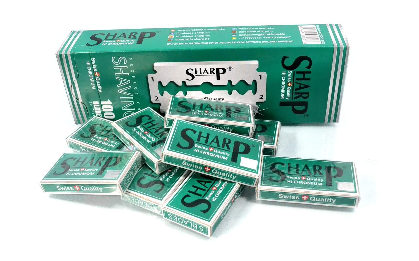 Durablade 100 Sharp Hi Chromium Double Edge Razor Blades