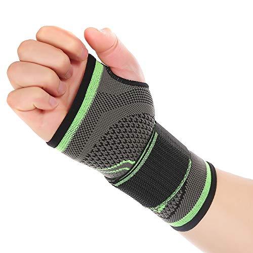 AIXING Wrist Support Sleeve Half-Finger Wrist Band Wrist Palm Support ce Wrist Sleeve for Men Women