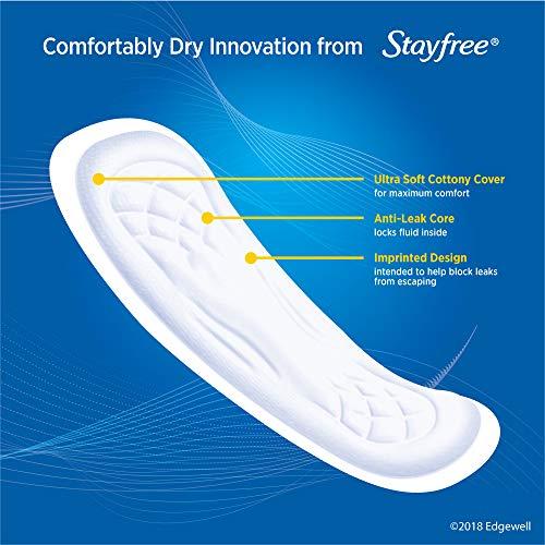 Stayfree Stayfree Maxi Pads For Women, Super - 48 Count