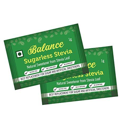 Balance Stevia Balance Stevia 100% Natural Sweetener Sugar Free Sachets (50 Sachets)