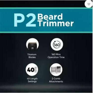 Generic Vega P2 Beard Trimmer VHTH-26, Men\'s Electric Shaver, Gray