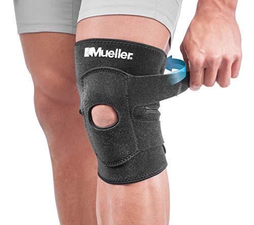 MUELLER MUELLER Neoprene Sport Care Adjustable Compression Knee Support Brace (Black, One Size)