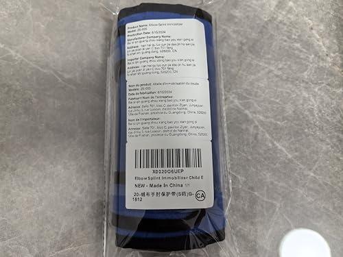 Zelen Elbow Brace for Kids Elbow Splint Immobilizer Support Pediatric Arm Fracture Cubital Tunnel Braces Childrens Ulnar Nerve Stabilizer Youth Child Small Pm Night Time Sleeping Straight Restraints(S)