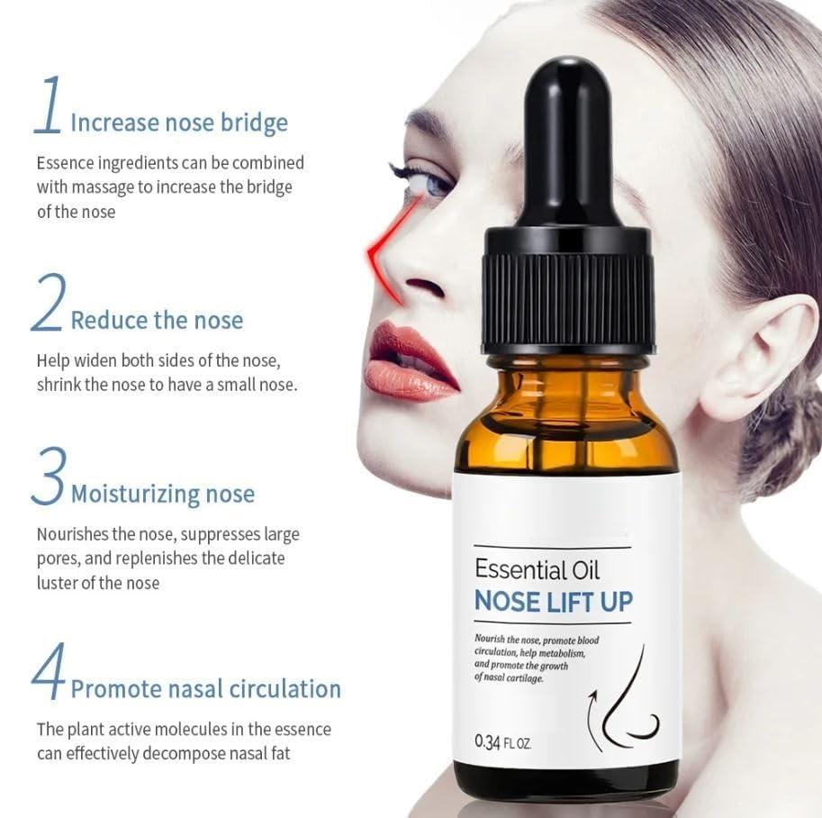 Gabana Nose Lift Up Heighten Essential Oil Nose Up Heighten Nasal Bone Remodeling Pure Natural Care Thin Smaller Nose 30 ML Pack of 1