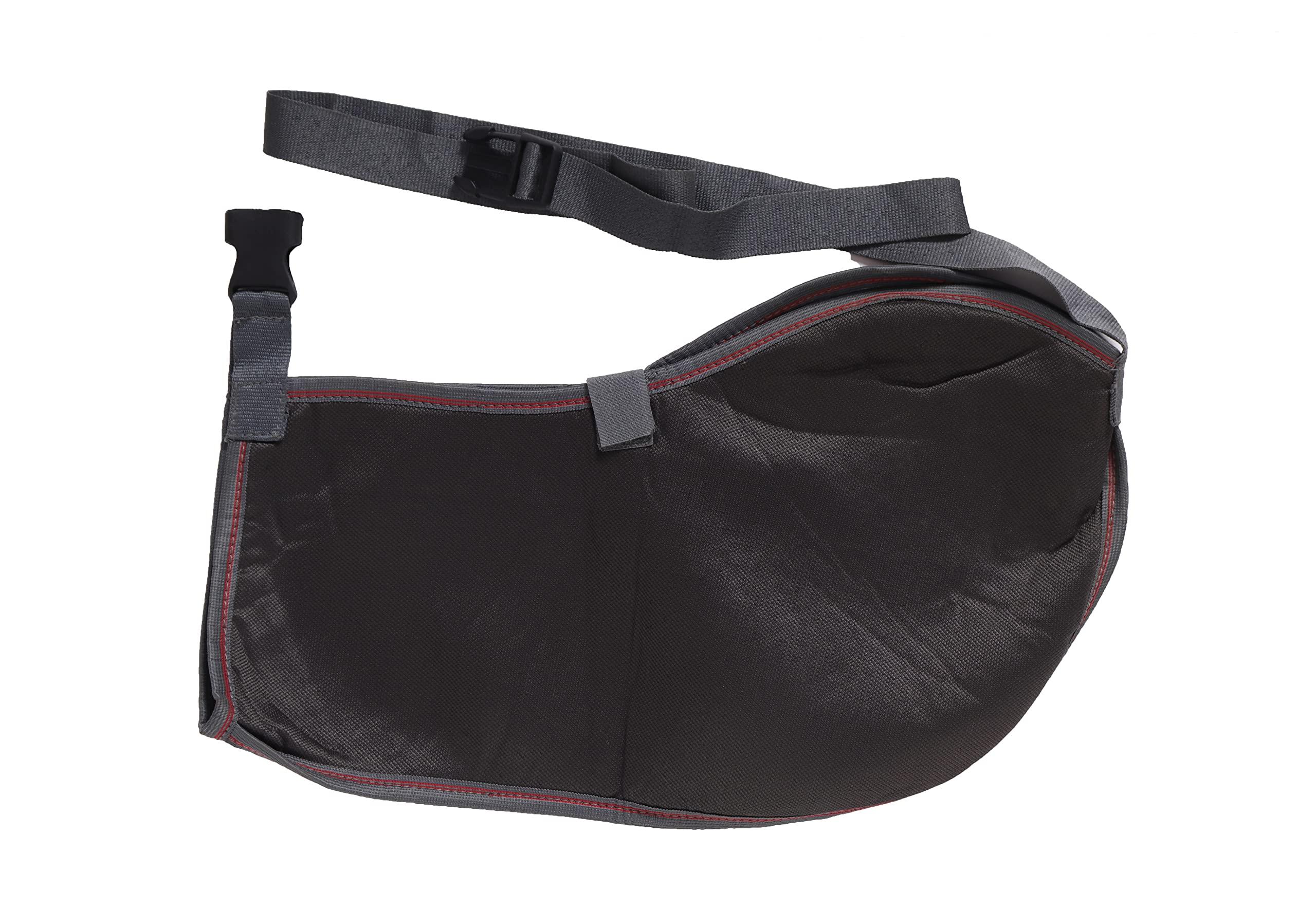 Eagle Packers, Rehna Road, Firozabad Eagle Packer Arm Sling Comfortable Velcro for Shoulder & Arm Cushion Support Better fit | Smart & Sleek | Highly Durable | 100% Polyester | Provides Support to fractured arm | Men and Women XXL