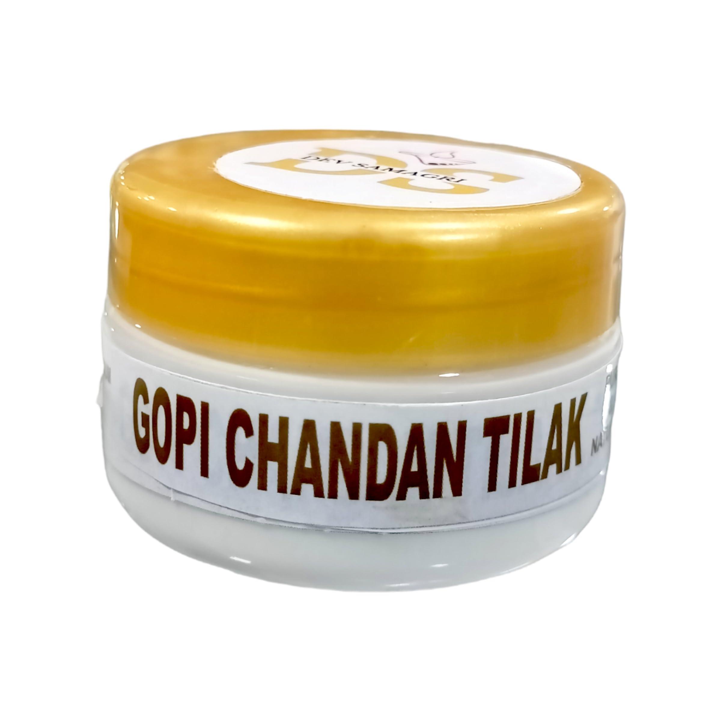 DEV SAMAGRI DEV SAMAGRI Liquid 100% Natural Gopi Chandan Tilak/Gopi Chandan Tikka (50g) White in Colour