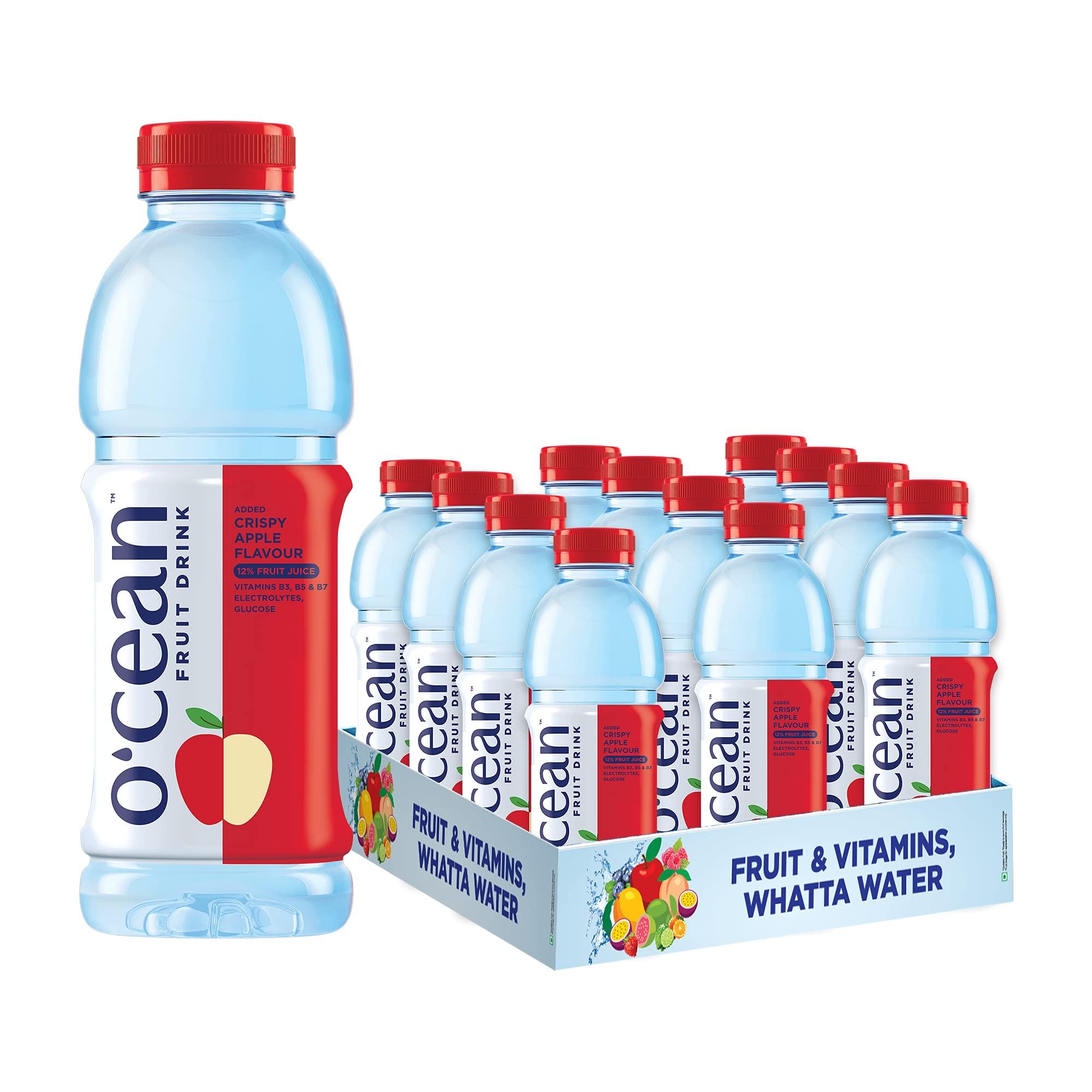 O'CEAN O\'CEAN Fruit Drink Crispy Apple Crispy Apple | 500Ml | Pack Of 12, Vegetarian