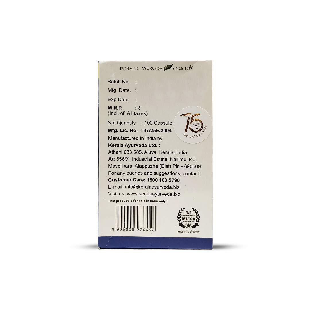 KERALA ayurveda Kerala Ayurveda Cervigest Capsule- 100 Count x Pack of 3