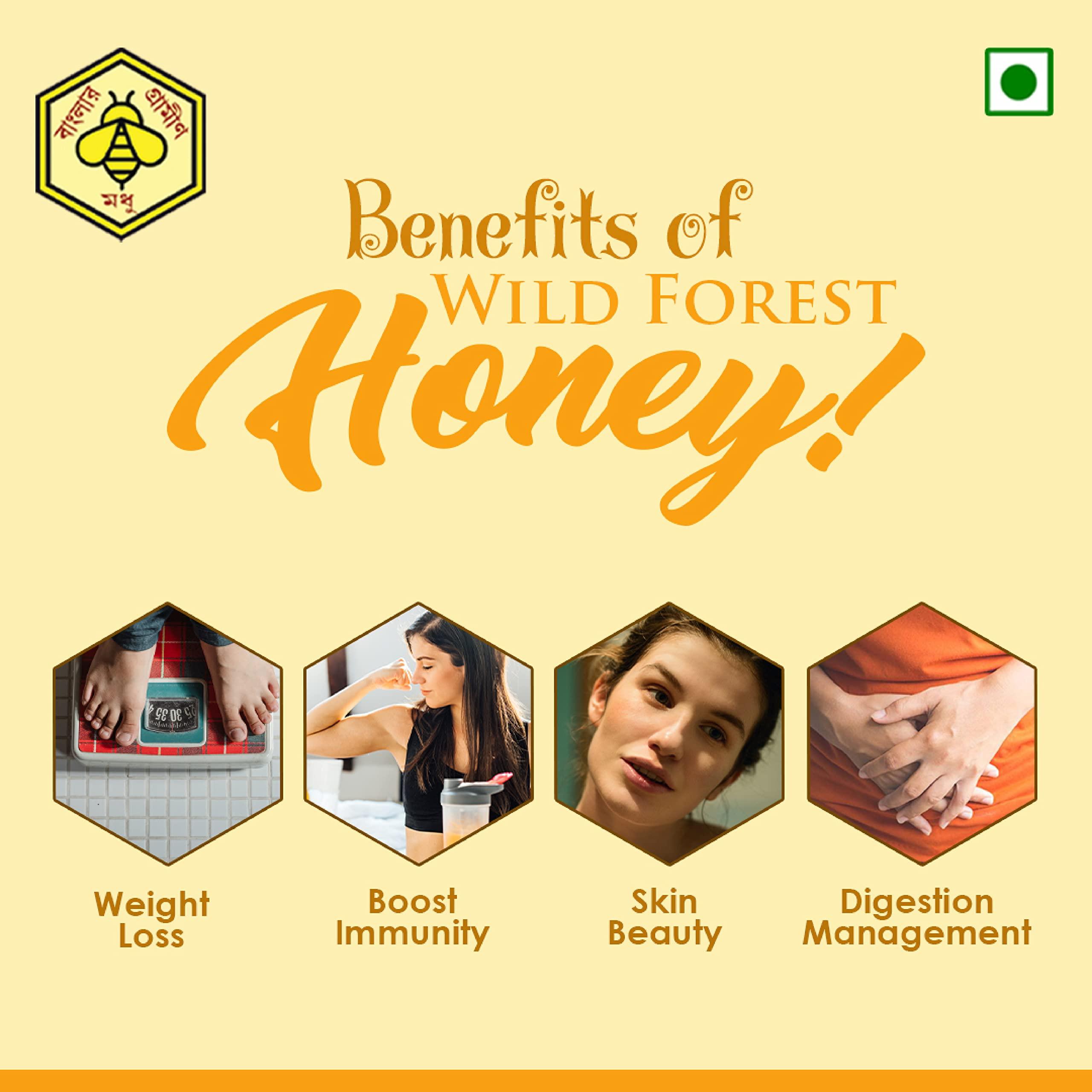 Generic Wild forest_200gm|100% Pure Honey | Pure Natural Unprocessed Original Honey