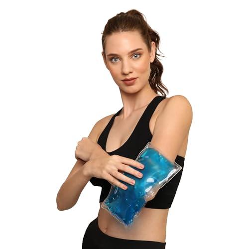 JYNX JYNX Reusable Cold Gel Pack for Effective Pain Relief and Comfort Versatile and Convenient Cooling Therapy Solution for Aches and Discomfort, Pack of 2 (Medium (130mm*240mm))