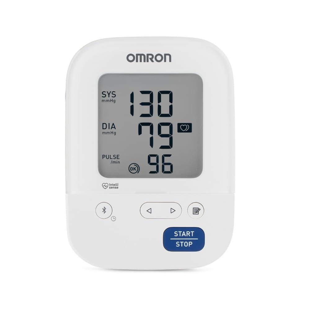 Omron Omron HEM 7156 T Digital Blood Pressure Monitor with 360 Accuracy Intelli Wrap Cuff for All Arm Sizes Accurate Measurements and Bluetooth Connectivity