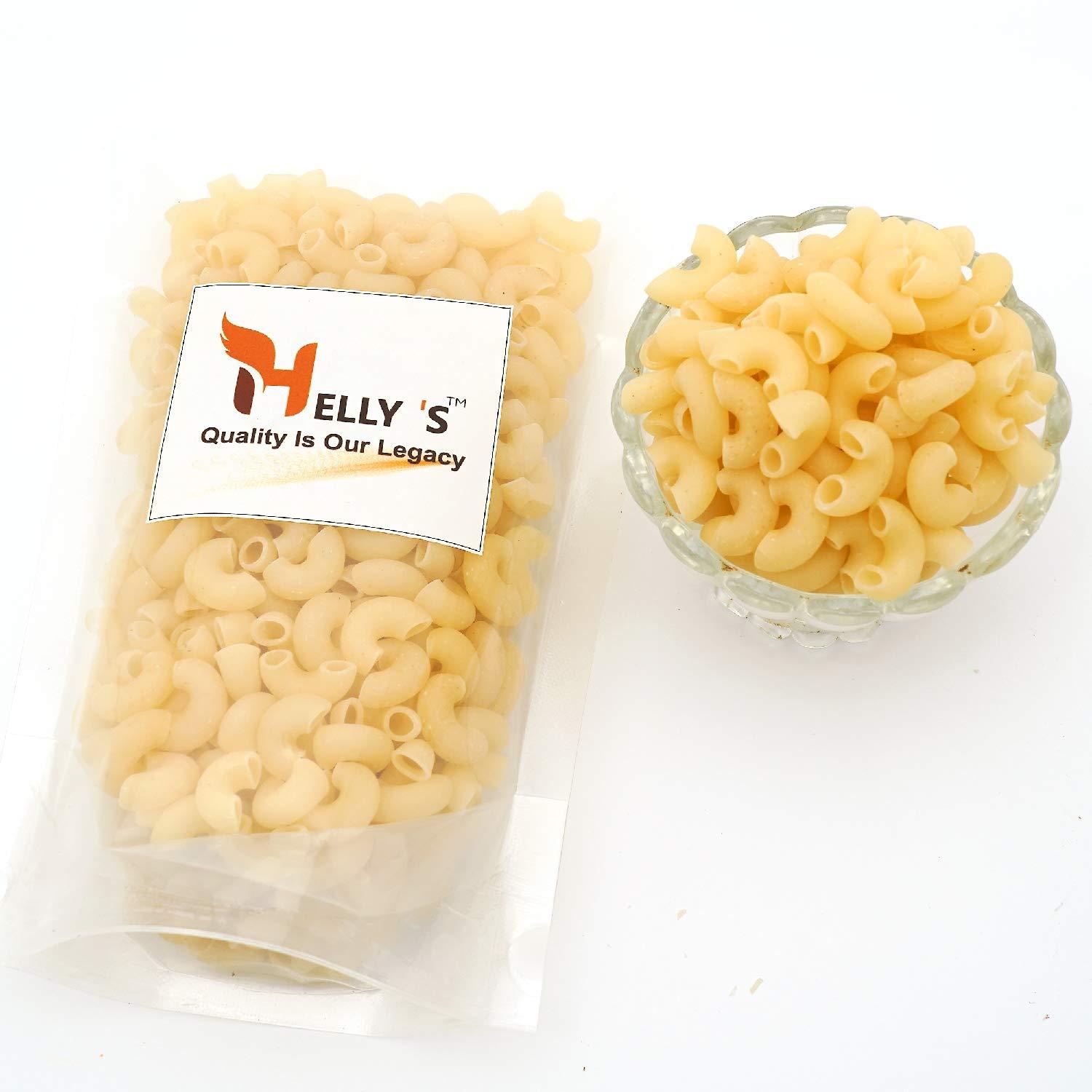 Helly's Helly\'s Durum Whole Wheat Elbow Macaroni Pasta | 400 gm - Zip Lock Pack