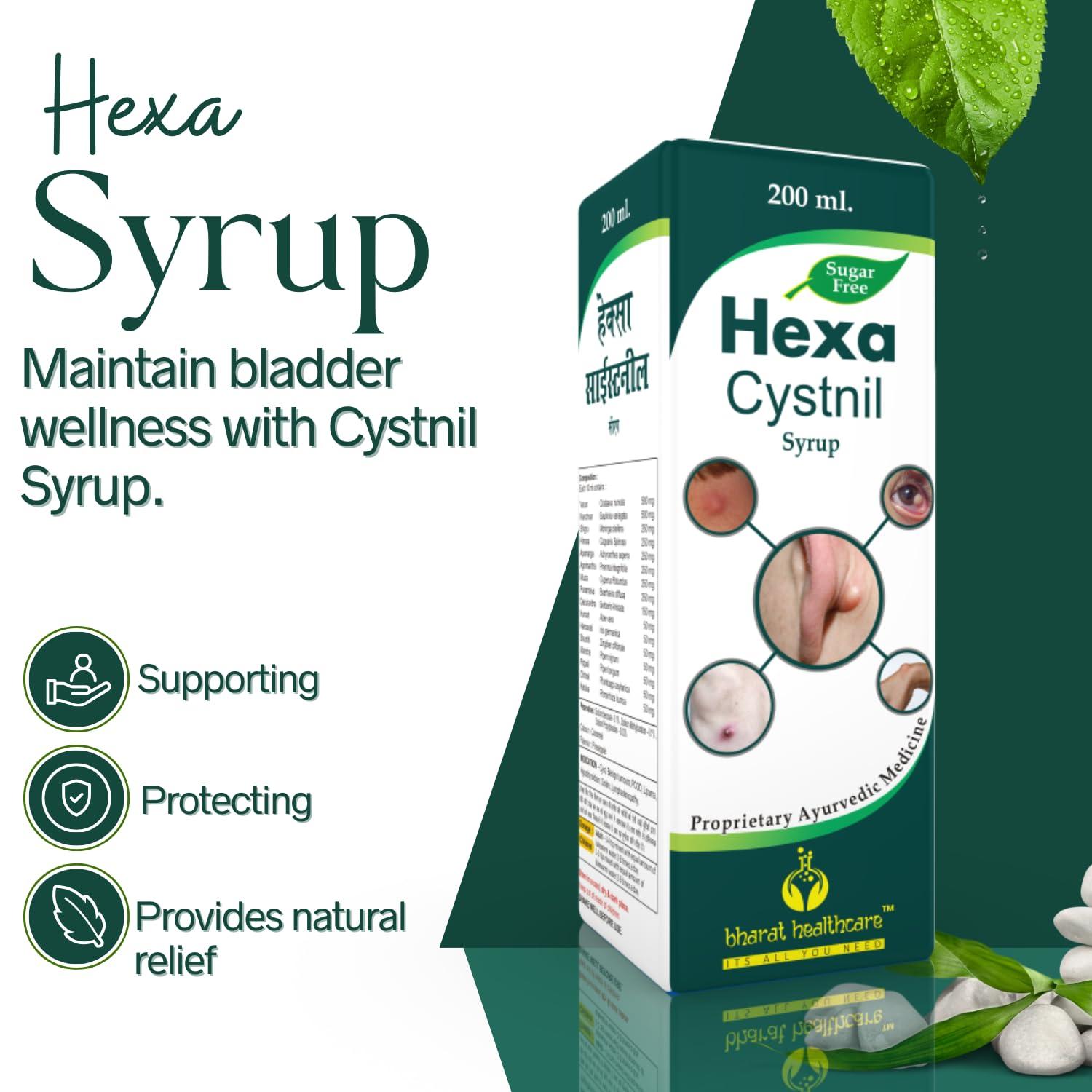 BHARAT HEALTHCARE Hexa Cystnil Syrup 200ml