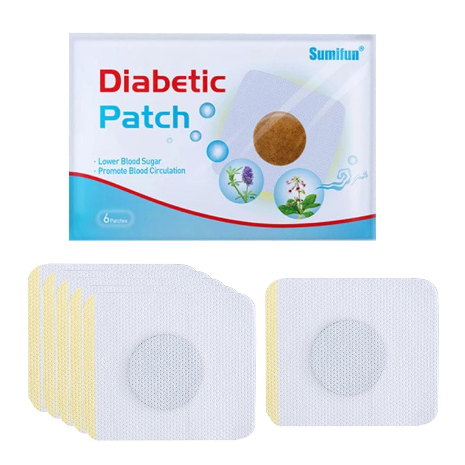 CALANDIS CALANDIS 6Pcs Diabetic Patch Stabilize Blood Sugar Balance Glucose Plaster Patch Pads