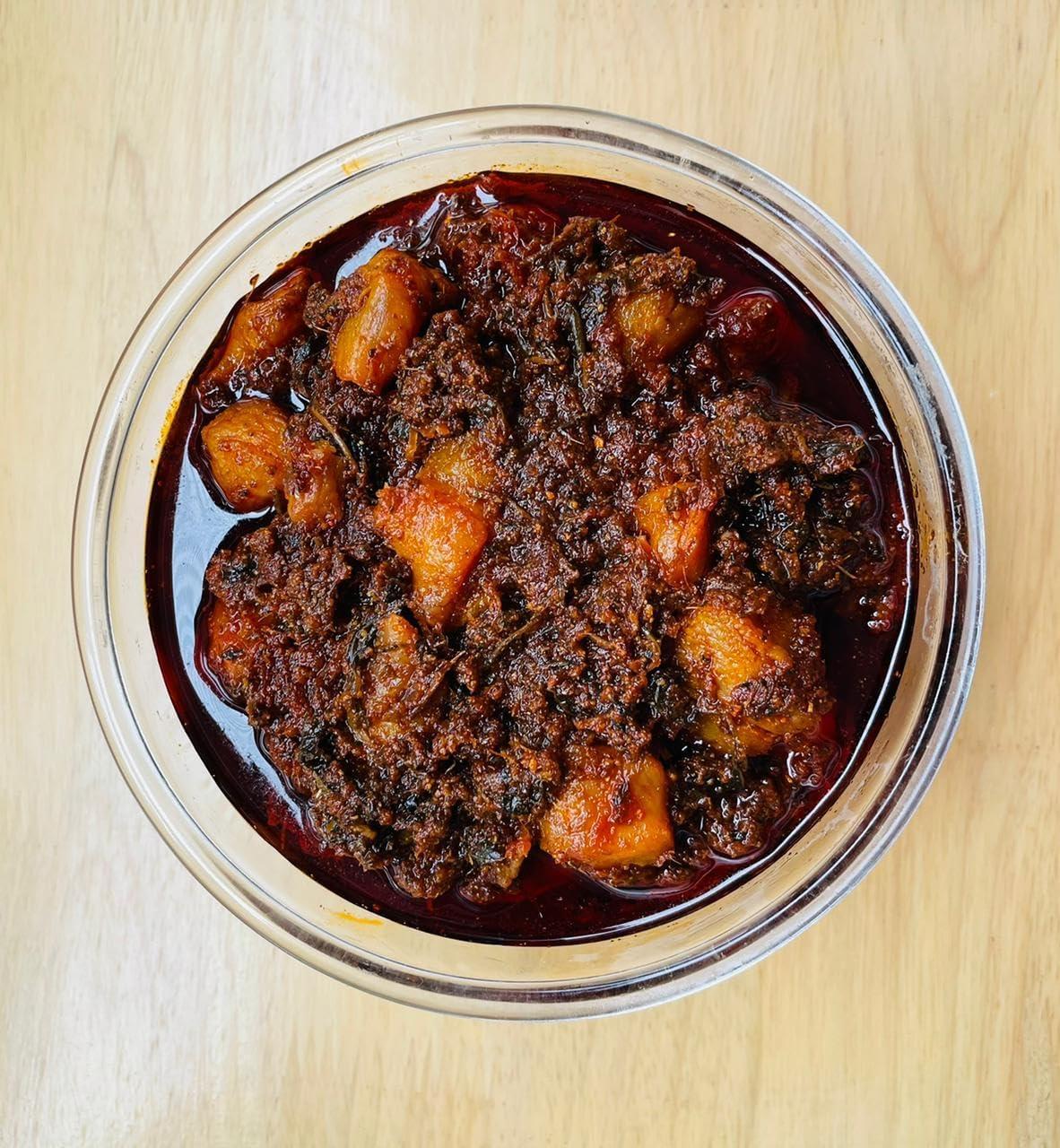 HUNGRY BEAST Home Made Gongura Chicken Pickle | Andhra Style Gongura Chicken Pachadi | - (500 Grams)